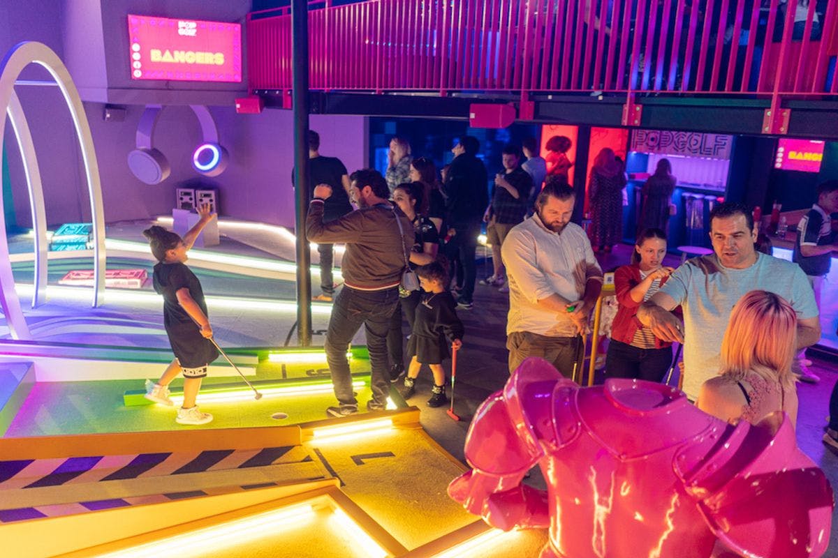 Unlimited Prosecco and Crazy Golf for Two at Pop Golf