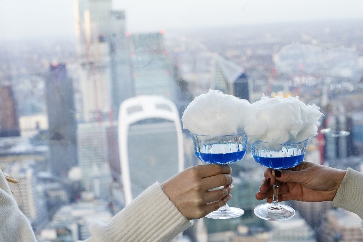 Visit to The View from The Shard with Signature Cocktail and Souvenir Photos for Two