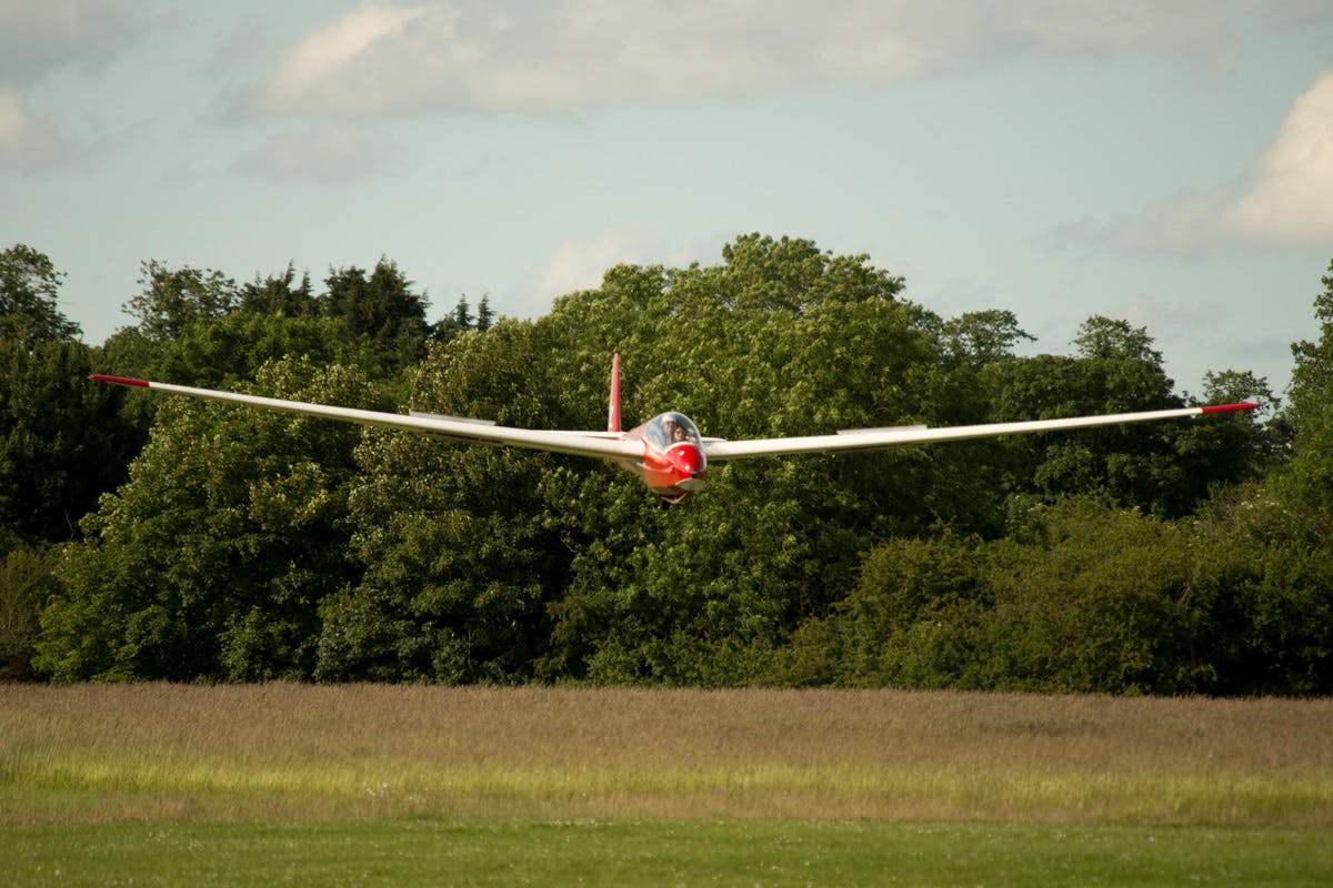 Winch Launch Glider Flight