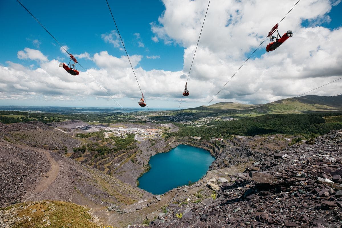 Zip World Velocity The Fastest Zip Line in the World for Two Virgin