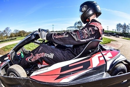 50 Lap Karting Adventure at Whilton Mill Outdoor Circuit