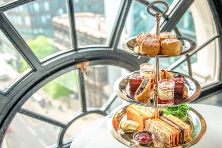 Traditional Afternoon Tea for Two at the Gotham Hotel, Manchester