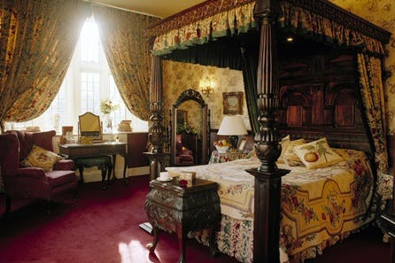 One Night Break in a Feature Room at Coombe Abbey for Two