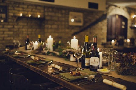 Wine Tasting Masterclass and Three Course Supper for Two