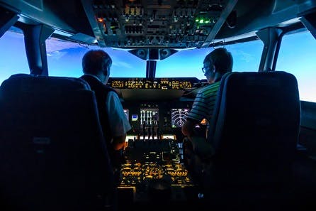 30 Minute 747 Jumbo Flight Simulator