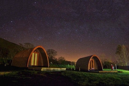 One Night Eco Camping Pod Break at the Quiet Site, Lake District