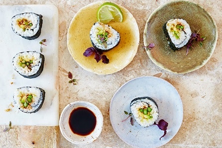 A Taste of Sushi Class at The Jamie Oliver Cookery School