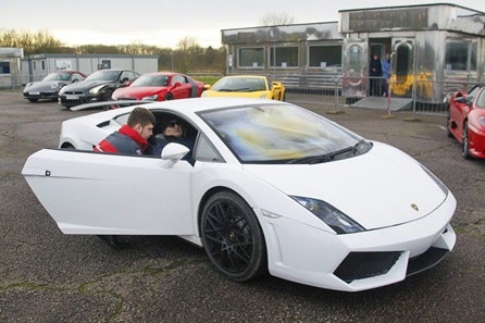 Blind Adapted Supercar Driving Blast with Photo