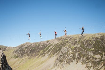 Adrenaline Pass with Infinity Bridge Crossing, Underground Adventure and Freefall at Honister Slate Mine