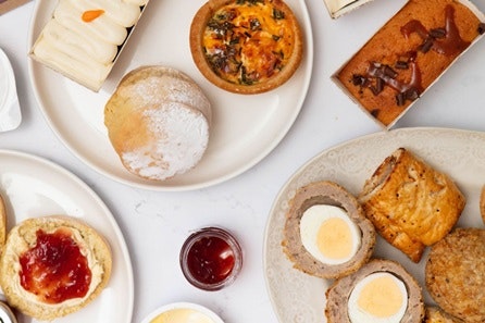 Afternoon Tea for Two Home Delivered by Piglets Pantry with Six Handcrafted Cocktails from Tapp'd