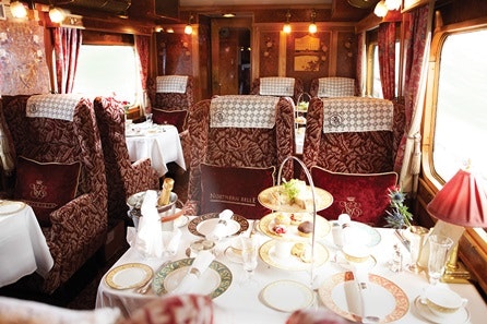 Afternoon Tea for Two on the Northern Belle Luxury Train