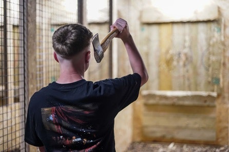 Axe Throwing Experience for Two at The Bear Grylls Adventure