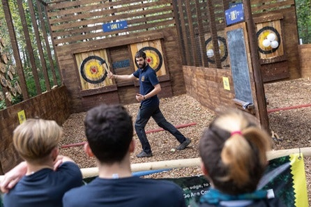 Axe Throwing for Two at Go Ape