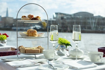 Bateaux London Afternoon Tea Thames Cruise with Free-Flowing Champagne for Two