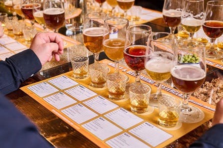Beer Masterclass, Tastings with Gourmet Burger and Comedy Night for Two