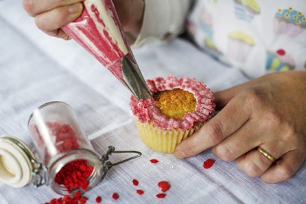 Beginners Cupcake Decorating with Cookie Girl for Two