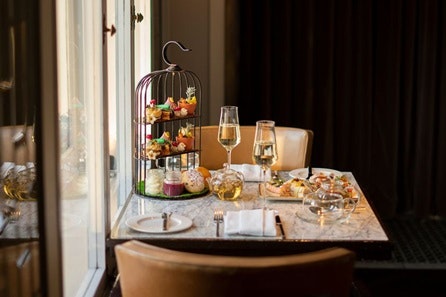Botanical Afternoon Tea with a Glass of Champagne for Two at London Marriott Hotel Park Lane
