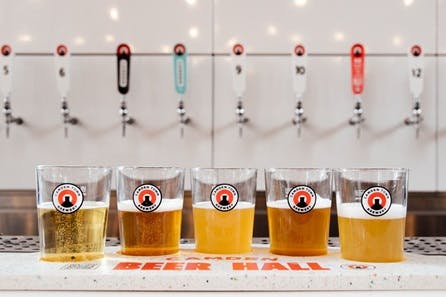 Camden Town Brewery Tour with Tastings and Drinks for Two