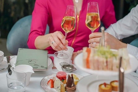 Afternoon Tea for Two with a Glass of Champagne at the 5* Conrad London St James