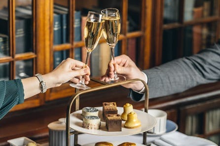Champagne Afternoon Tea for Two at the 5* London Marriott County Hall Hotel