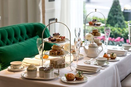 Champagne Afternoon Tea for Two at The Park Room at the Luxury 5* Grosvenor House Hotel