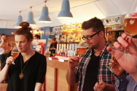 City of London and Shoreditch Craft Beer Tour with Tastings for Two