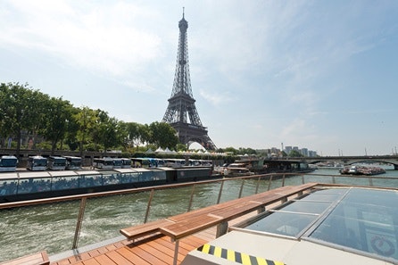 Day Trip to Paris by Eurostar and Three Course Lunch Cruise On-board Bateaux Parisien for Two