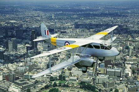 De Havilland Dragon Rapide Flight over London for Two