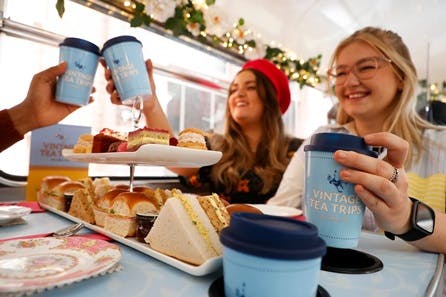 Dublin Vintage Bus Afternoon Tea Tour for Two
