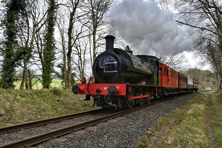 Embsay & Bolton Abbey Railway First Class Steam Train Experience with Full English Breakfast for Two