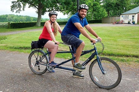 Explore the Sussex Countryside with a Four Hour Tandem Bike Hire