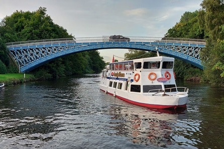 Family Two Hour River Dee and Iron Bridge Sightseeing Cruise