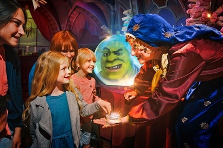 Family Visit to Shrek’s Adventure! and Two Course Lunch with Mocktail at inamo for Four