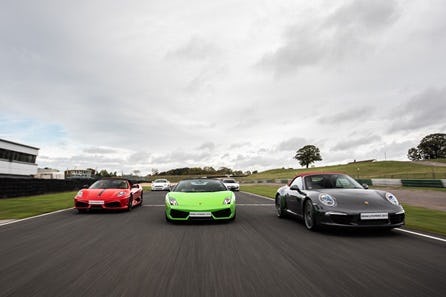 Five Supercar Thrill plus High Speed Passenger Ride and Photo