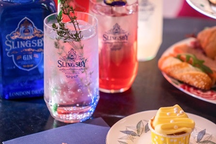 Gin Afternoon Tea for Two at Brigit's Bakery Covent Garden