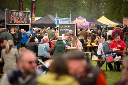 Great British Food Festival Family Ticket at Trentham Garden, Hardwich Hall or Arley Hall