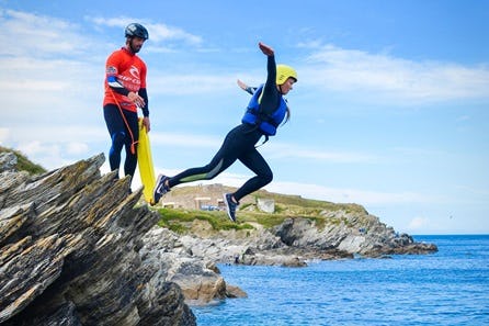 Guided Coasteering Experience for Two in Newquay