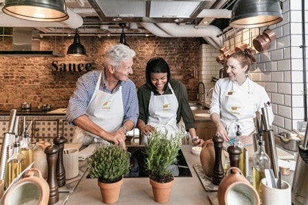 Half Day Kitchen Confidence Cookery Class at Sauce by The Langham, London