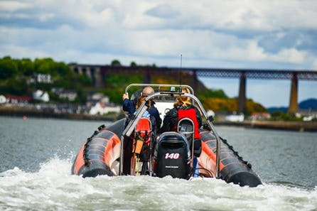 Half Day Learn to Drive a RIB Powerboat on the Forth
