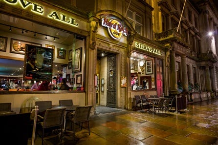 Hard Rock Cafe Edinburgh Dining Experience for Two