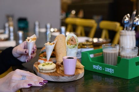 Indian Afternoon Tea with Prosecco for Two at Soho Wala
