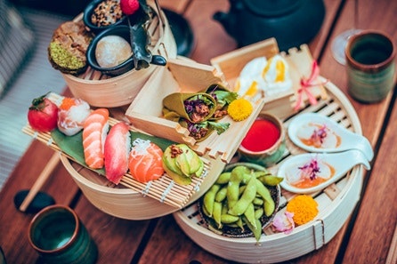 Japanese Inspired Afternoon Tea for Two at Issho, Leeds