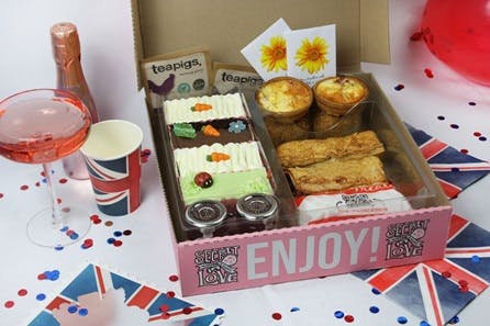 Jubilee Afternoon Tea At Home for Two from Piglets Pantry