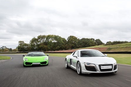 Junior Double Supercar Driving Thrill