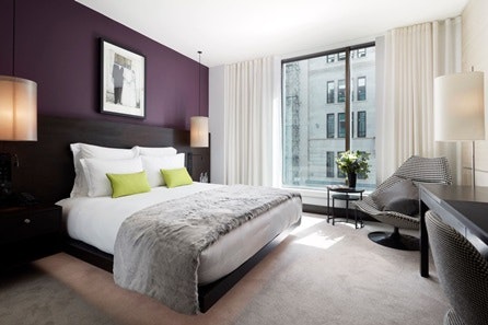 Luxury 5* London One Night Break with Brunch and Bottomless Fizz for Two at South Place Hotel