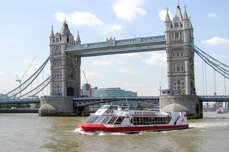 Champagne Afternoon Tea and Thames River Cruise for Two