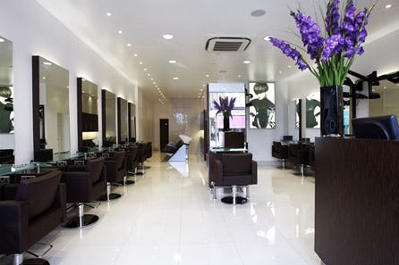 Luxury Cut and Finish with a Premier Stylist at Award-Winning HOB Salons