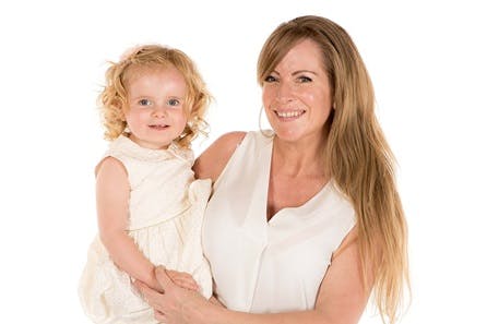 Mother and Daughter Photoshoot with Complimentary Prints and Keychains