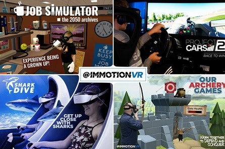 Multi-Game Premium Pass for Two at Immotion VR