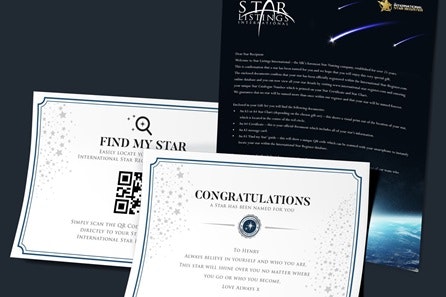 Name a Star with Presentation Gift Box